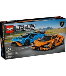 LEGO Конструктор Speed Champions Lamborghini Revuelto и Huracan STO
