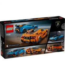 LEGO Конструктор Speed Champions Lamborghini Revuelto и Huracan STO
