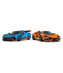 LEGO Конструктор Speed Champions Lamborghini Revuelto и Huracan STO