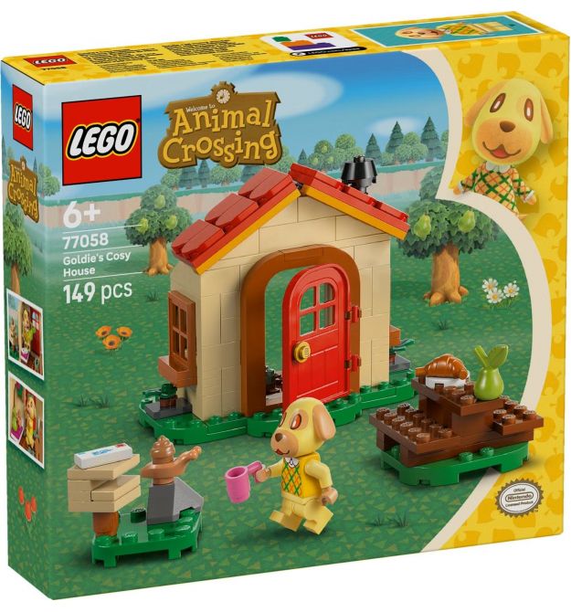 LEGO Конструктор Animal Crossing Уютный дом Goldie