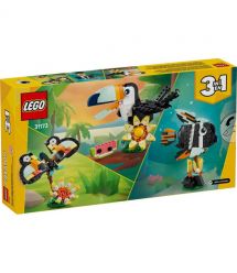 LEGO Конструктор Creator Дикие животные: тропический тукан