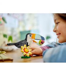 LEGO Конструктор Creator Дикие животные: тропический тукан