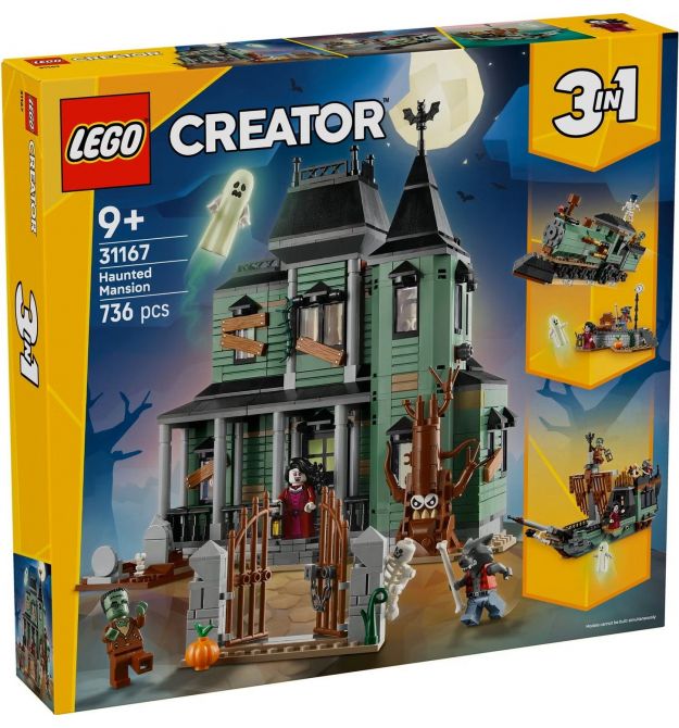 LEGO Конструктор Creator Поместье с привидениями