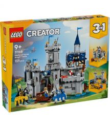 LEGO Конструктор Creator Средневековый замок с рыцарем на коне