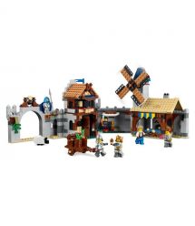 LEGO Конструктор Creator Средневековый замок с рыцарем на коне