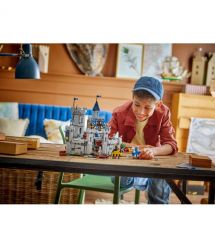 LEGO Конструктор Creator Средневековый замок с рыцарем на коне