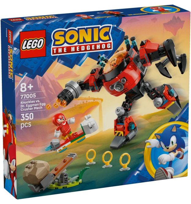 LEGO Конструктор Sonic Knuckles vs. Dr. Eggman Egg Crusher Mech