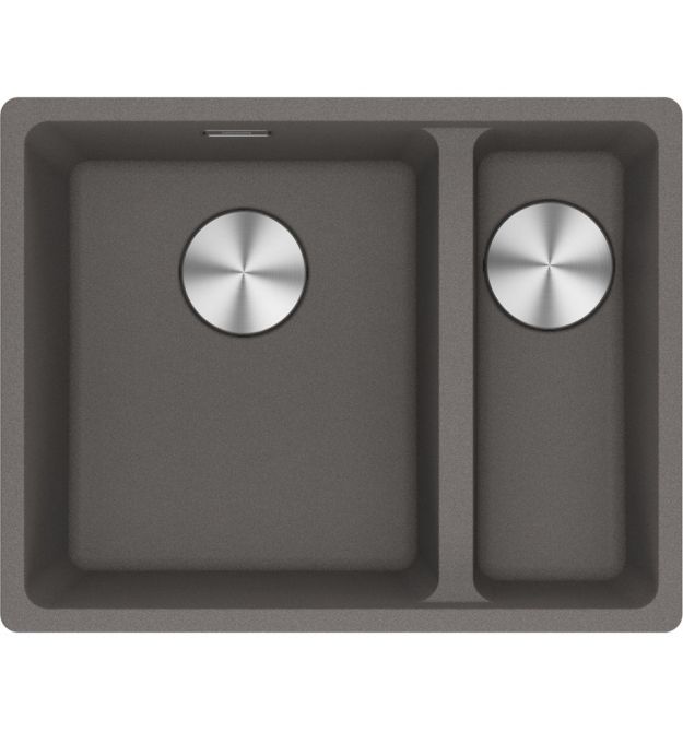 Franke Мойка кухонная Maris, фрагранит, прямоуг., без крыла, 553х433х200мм, чаша- 1.5, под столешницу, MRG 160, серый камень