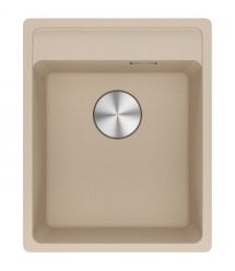 Franke Мойка кухонная Maris, фрагранит, прямоуг., без крыла, 410х510х200мм, чаша- 1, врезная, MRG 610-72 TL, бежевый