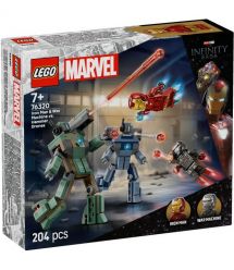 LEGO Конструктор Super Heroes Железный человек и Боевая Машина против Хаммер Дронов