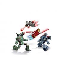 LEGO Конструктор Super Heroes Железный человек и Боевая Машина против Хаммер Дронов