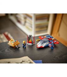 LEGO Конструктор Super Heroes Капитан Америка против Таноса