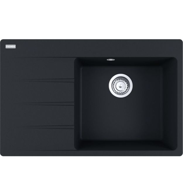 Franke Мойка кухонная Centro, фрагранит, прямоуг., с крылом слева, 780х500х200мм,