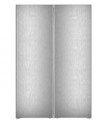 Liebherr Холодильник Liebherr SBS, 185.5x119.4х67.5, холод.відд.-398л, мороз.відд.-271л, 2дв., A++, NF, диспл внутр., нерж