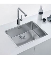Franke Кухонная мойка MRX 210-40/127.0598.745/нержав.сталь полированная/квадратная/440х440х180/заподлицо со столешницей SlimTop