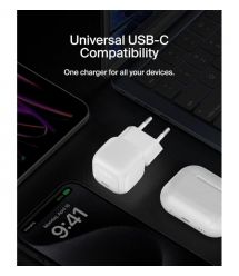 Belkin Зарядний пристрій мережевий Belkin 20Вт USB-C PD PPS, білий