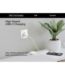 Belkin Зарядний пристрій мережевий Belkin 20Вт USB-C PD PPS, білий