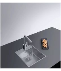 Franke Кухонная мойка Maris MRX 210-40 TL/127.0598.748/нержав.сталь полированная/510х430х180/заподлицо со столешницей SlimTop