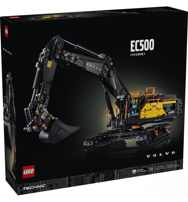 LEGO Конструктор Technic Экскаватор Volvo EC500 Hybrid