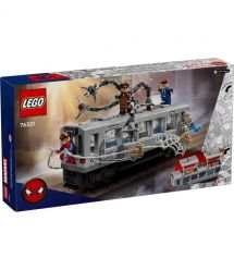 LEGO Конструктор Super Heroes Человек-Паук против Дока Ока: Сцена в метро