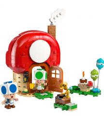 LEGO Конструктор Super Mario Вечеринка в доме Toad