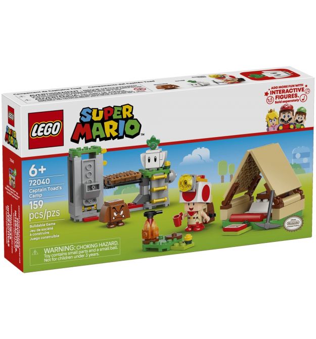 LEGO Конструктор Super Mario Лагерь Captain Toad