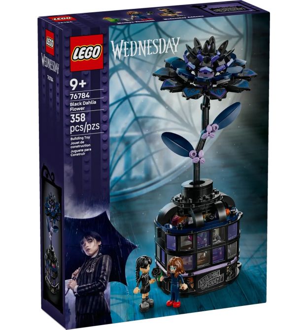 LEGO Конструктор Wednesday Цветок чорной георгины