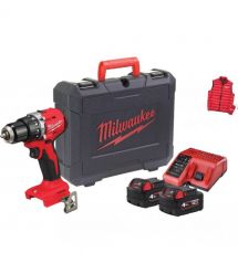 Milwaukee Шуруповерт-дрель аккумуляторная BLPDRC-402С 18В 2х4А·час 60Нм 0·1700об·мин ЗП M12-18C жилет кейс 1.5кг
