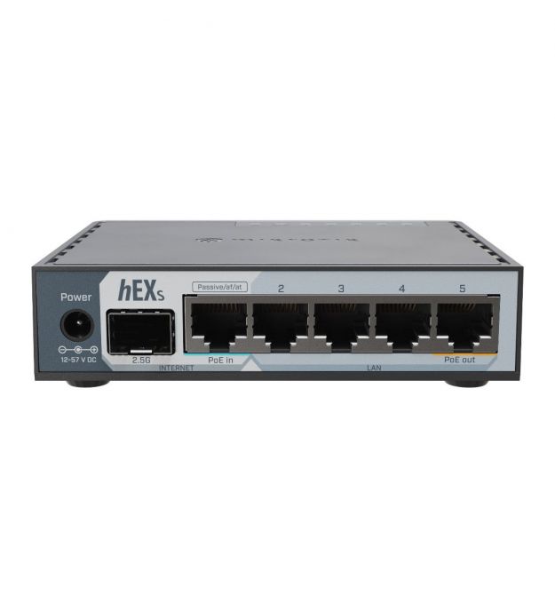 MikroTiK Маршрутизатор hEX S (версия 2025)
