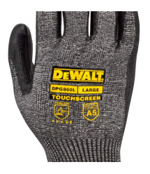 DeWALT Перчатки рабочие универсальные р.9 с высокой HPPE + стекловолокно полиуретан