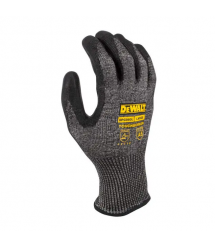 DeWALT Перчатки рабочие универсальные р.9 с высокой HPPE + стекловолокно полиуретан