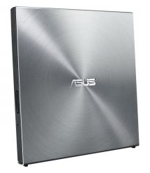 ASUS Привід оптичний портативний ASUS SDRW-08U5S-U DVD+-R/RW burner USB2.0 срібло Retail Box Slim