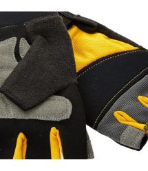 DeWALT work gloves open universal size 9 with additional pads on the palm
