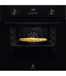 Electrolux Духова шафа Electrolux електрична, 65л, A, дисплей, конвекція, чорний