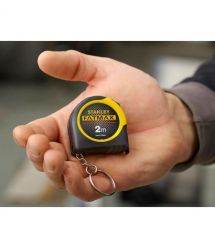 Stanley Рулетка FATMAX, 2м, 13мм, корпус двухкомпонентный/резиновый