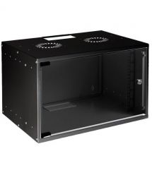MIRSAN Шкаф 19", 7U, SOHO, 535x400 мм, максимально 30 кг, черный
