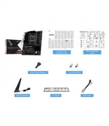 MSI Материнcкая плата PRO B850-S WIFI6E sAM5 B850 4xDDR5 M.2 HDMI WiFi BT ATX