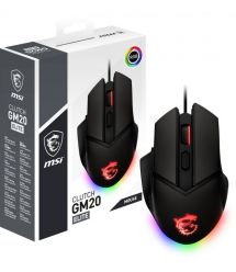 MSI Миша MSI Clutch GM20 Elite GAMING Mouse RGB, USB-A, чорний