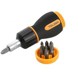 Tolsen Біти Tolsen, набір 7шт, бітотримач, 1/4"