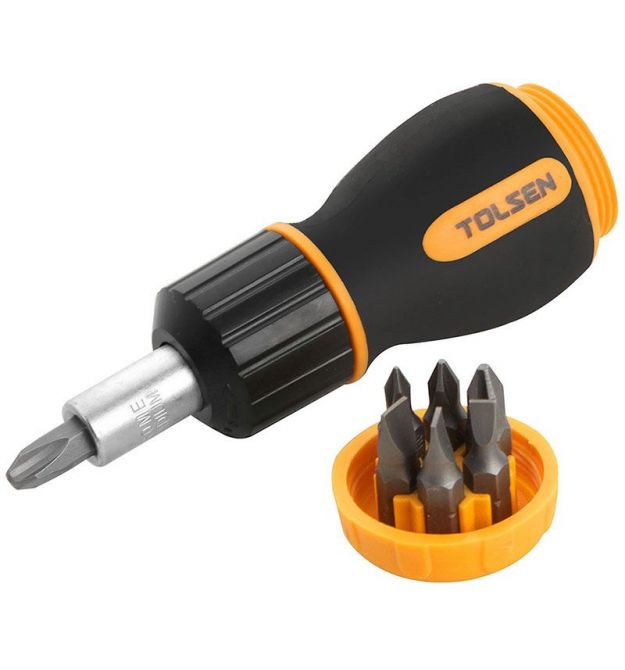 Tolsen Біти Tolsen, набір 7шт, бітотримач, 1/4"