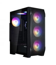 Zalman Корпус N7 PLUS V2 без БП, 1xUSB3.0, 2xUSB2.0, 6x120мм RGB Rainbow, 1x120мм, VGA 340мм, LCS ready, TG Sid