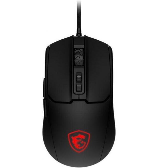 MSI Мыша MSI FORGE GM100, RGB, черный