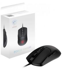 MSI Мыша MSI FORGE GM100, RGB, черный