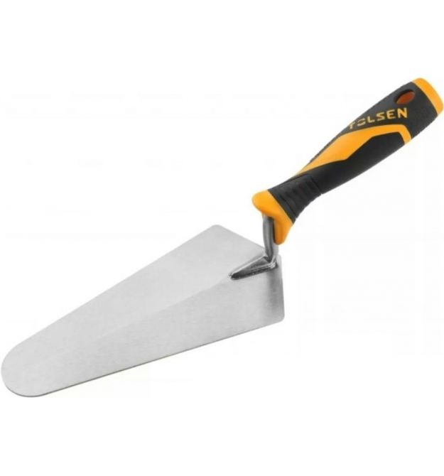 Tolsen Кельма треугольная, 1.4мм, 200мм, резиновая рукоятка, металл