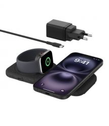 Belkin Зарядное устройство безпроводное 2в1 15Вт Travel Pad Qi2