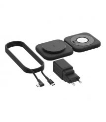 Belkin Зарядное устройство безпроводное 2в1 15Вт Travel Pad Qi2