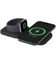 Belkin Зарядное устройство безпроводное 2в1 15Вт Travel Pad Qi2