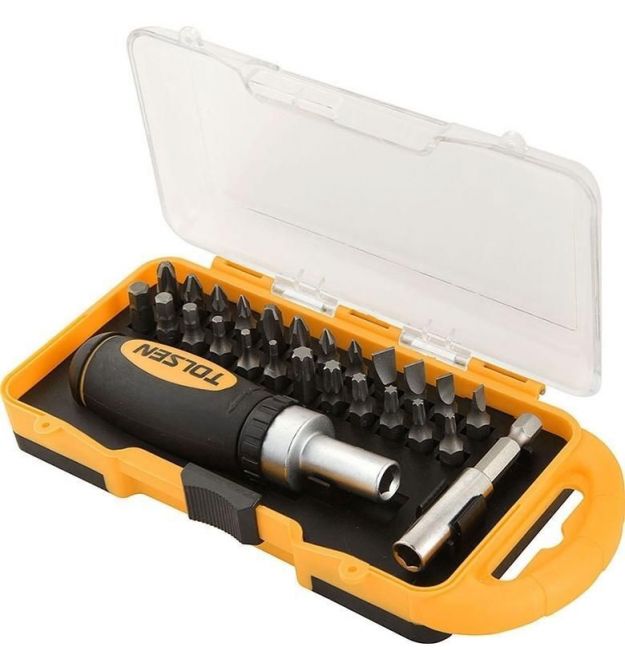 Tolsen Биты Tolsen, набор 26шт, битодержатель, 1/4", 26шт