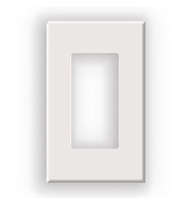 Лицевая панель 1-Gang американского стандарта с потайным креплением