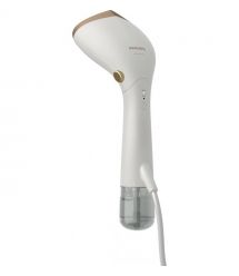 Philips Отпариватель компактный Series 7000, 1500Вт, 100 и 200мл, паровой удар -28гр, перчатка, чехол, нерж. сталь, белый